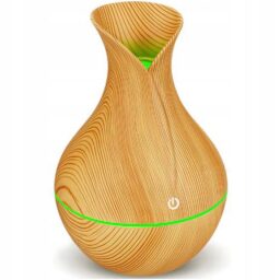 Oro drėkintuvas, aromaterapija 2in1 LED RGB 130ml