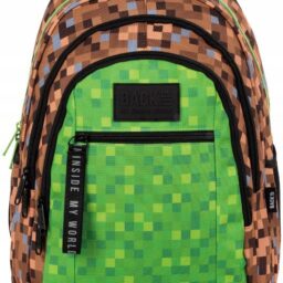 Minecraft mokyklinė kuprinė