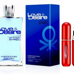 „Love Desire“  kvepalai su feramonais, kartu su dozatoriumi, 100 ml