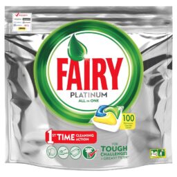 Automatinių indaplovių kapsulės „Fairy Platinum“ 100 vnt.