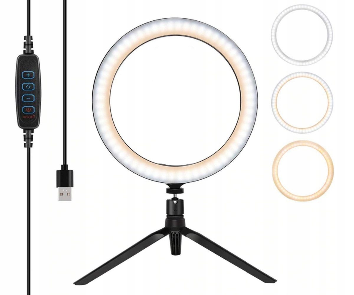 LED asmenukių lempa Selfie lamp