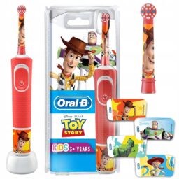 Elektrinis dantų šepetėlis vaikams žaislų istorija, Oral-B