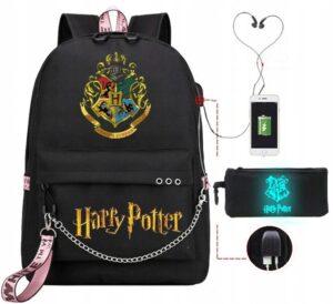 Harry potter mokyklinė kuprinė vaikams su USB