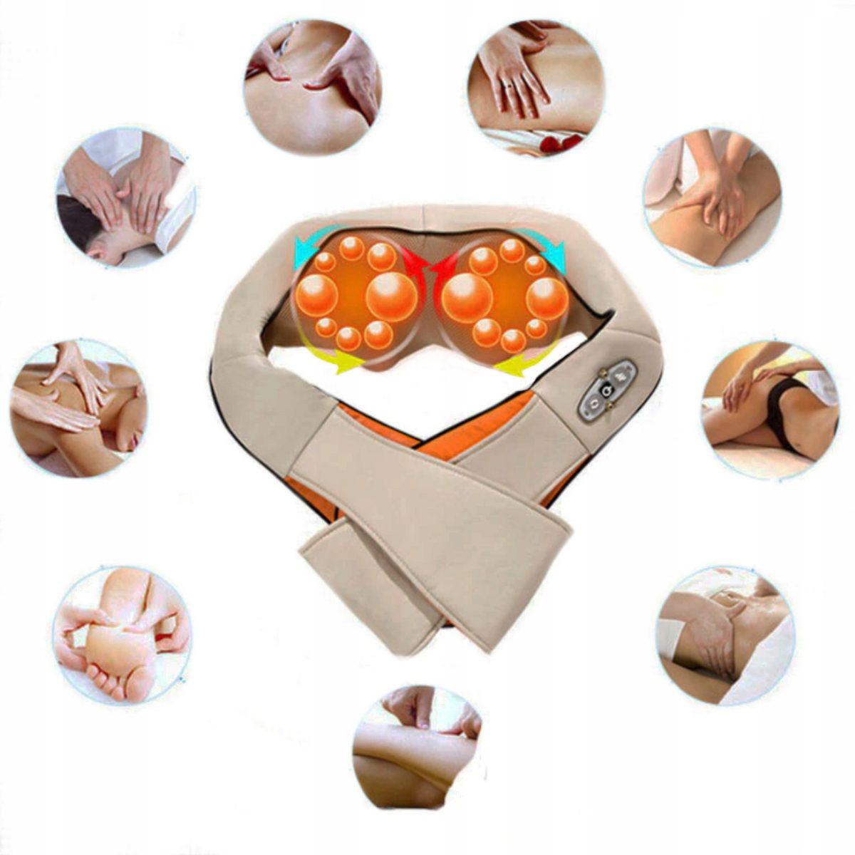 Shiatsu viso kūno masažuoklis