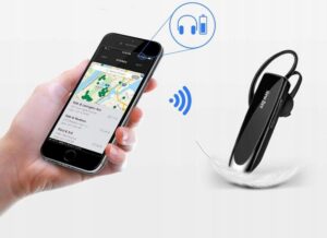 Laisvų rankų ausinė su bluetooth