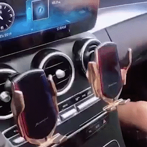 Išmanus belaidis sensorinis automobilinis įkroviklis