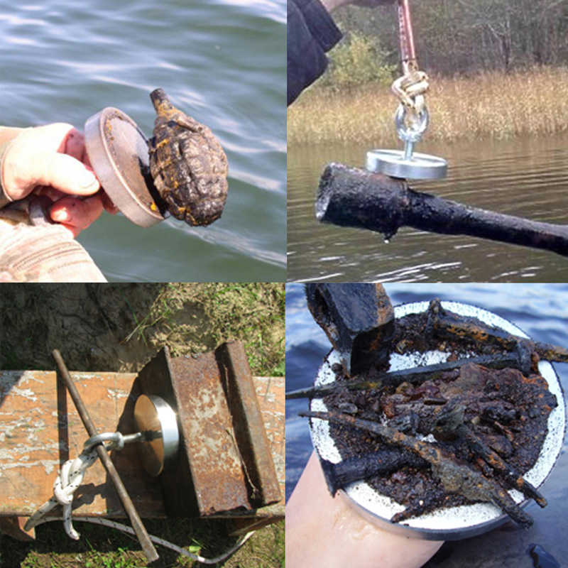 Lobių paieškos magnetas žvejybai