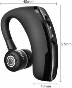 BT Stereo Headset V9 kaina laisvų rankų įrangos dydis