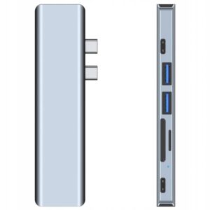 Adapteris 7in1 kaina