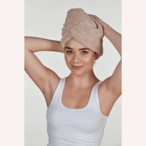 Rankšluostis turbanas plaukams