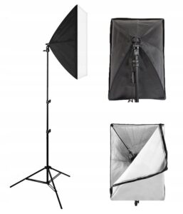 Fotostudijos apšvietimo rinkinys