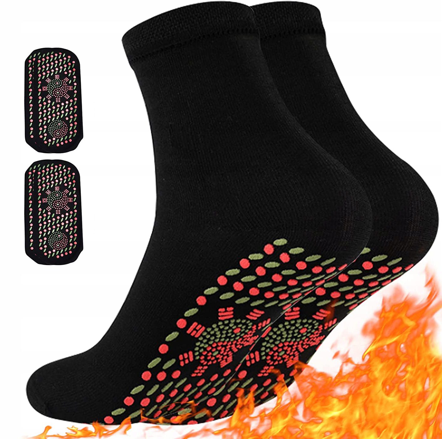 Magnetinės šildomos kojinės su turmalinu (unisex)
