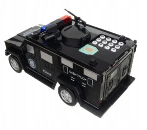 policijos automobilis elektroninė taupyklė