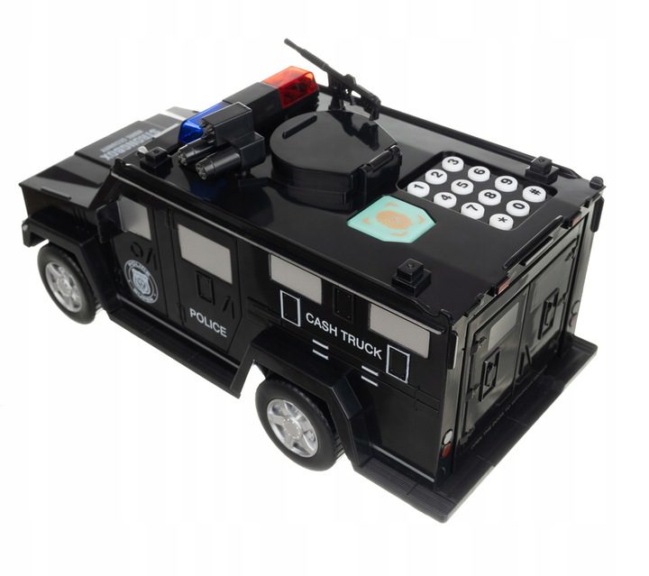 policijos automobilis elektroninė taupyklė