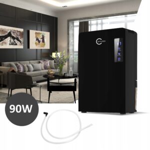 Drėgmės surinkėjas - oro valytuvas Carruzzo (65 W, 2200 ml, juodas)