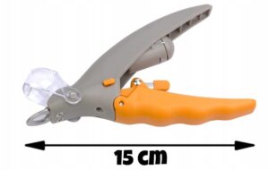 kačių nagų žirklės su led lempute