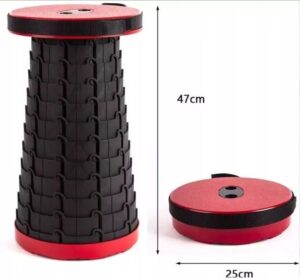Nešiojama - sulankstoma teleskopinė taburetė