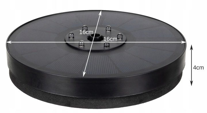 Spalvingas LED RGB fontanas su saules kolektoriumi