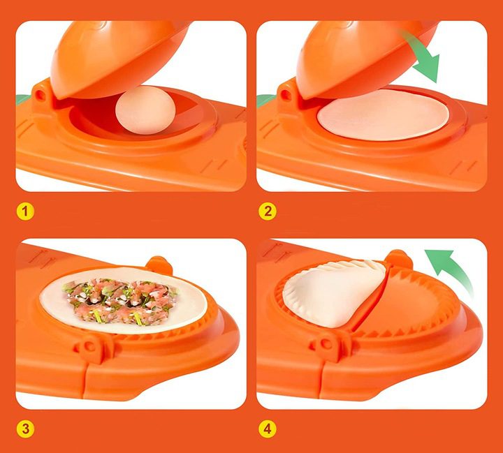 Koldūnų kepimo aparatas 2in1 | DUMPLINGER