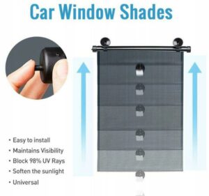 SunShade automobilio ir lango apsauga nuo saulės