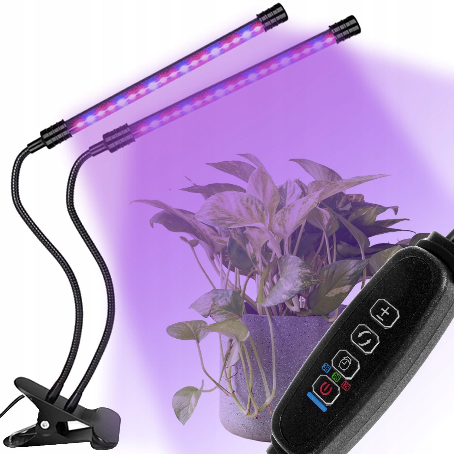 Augalų augimą skatinanti lempa (20 LED, 2 vnt.)