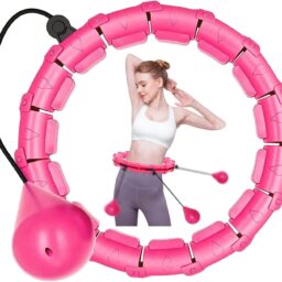 gimnastikos lankas hula hoop su svarmenimis
