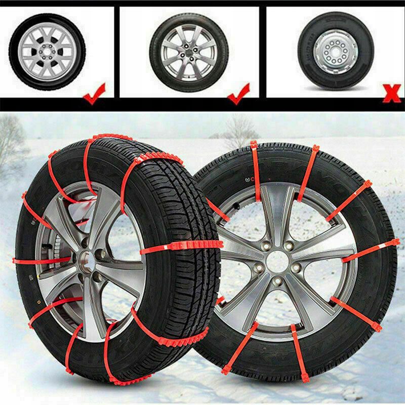 Automobilio padangų sniego raiščiai (10 vnt.) | NIFTCHAINS