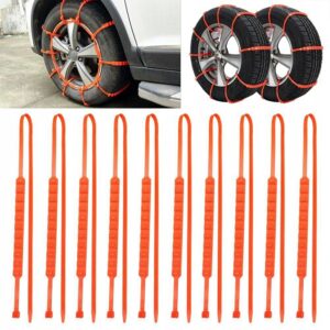 Automobilio padangų sniego raiščiai (10 vnt.) | NIFTCHAINS