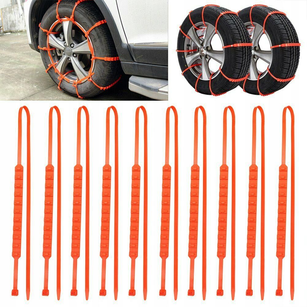 Automobilio padangų sniego raiščiai (10 vnt.) | NIFTCHAINS