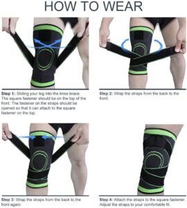 KneeBand Elastingas kelio stabilizatorius