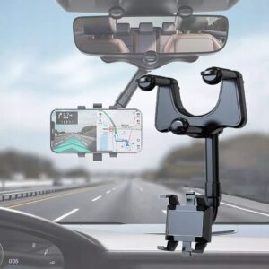 Spatro – Besisukantis ir ištraukiamas telefono laikiklis automobiliui