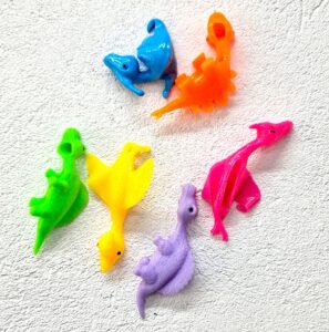 Dinozaurų formos pirštų žaislai TOYOSAUR