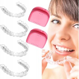 Dantų kapos apsaugančios nuo griežimo/bruksizmo. 4vnt skirtingų dydžių