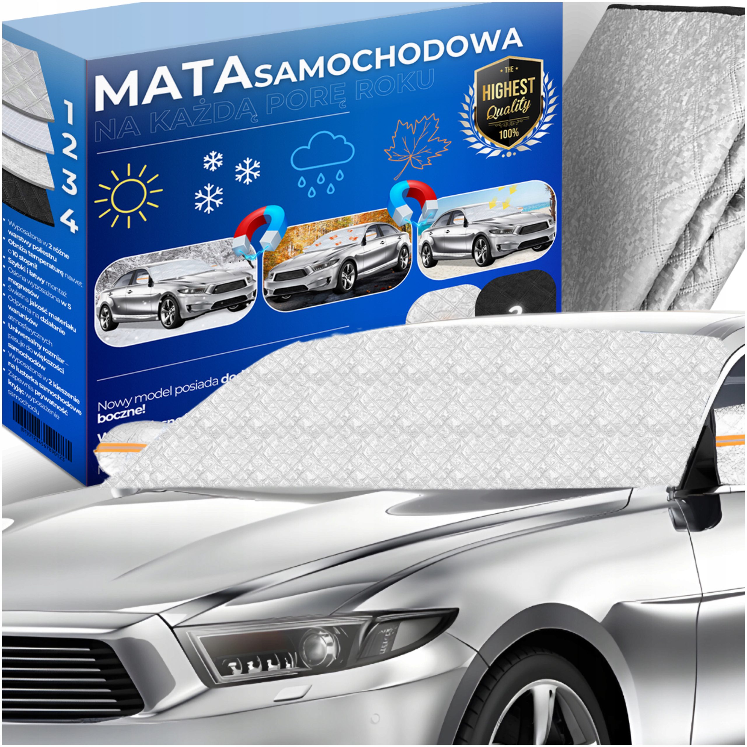 MagneticCarCover priekinio stiklo apsauga