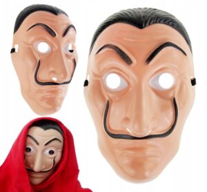 Money Heist kaukė Helovinui