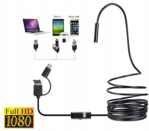 Usb endoskopinė kamera android