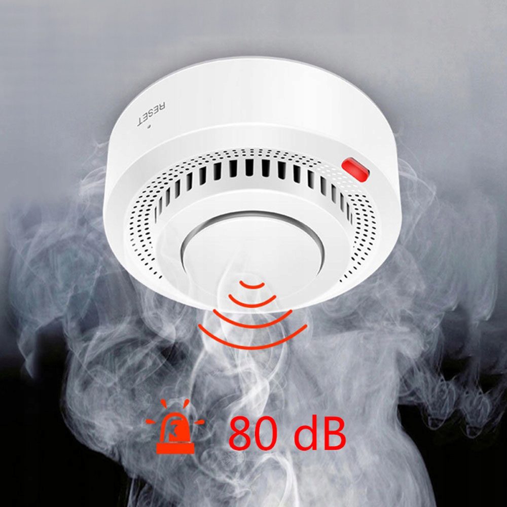 WiFi dūmų ir anglies monoksido (CO) detektorius su aliarmo funkcija