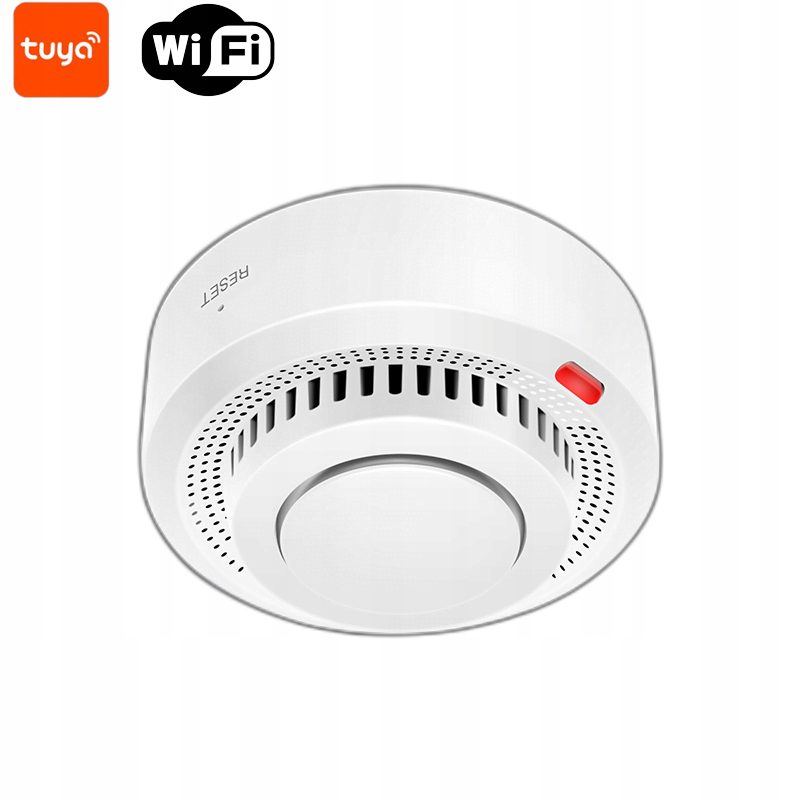 WiFi dūmų ir anglies monoksido (CO) detektorius su aliarmo funkcija
