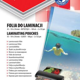 Laminavimo vokeliai A4 125 Mic (100 vnt.)