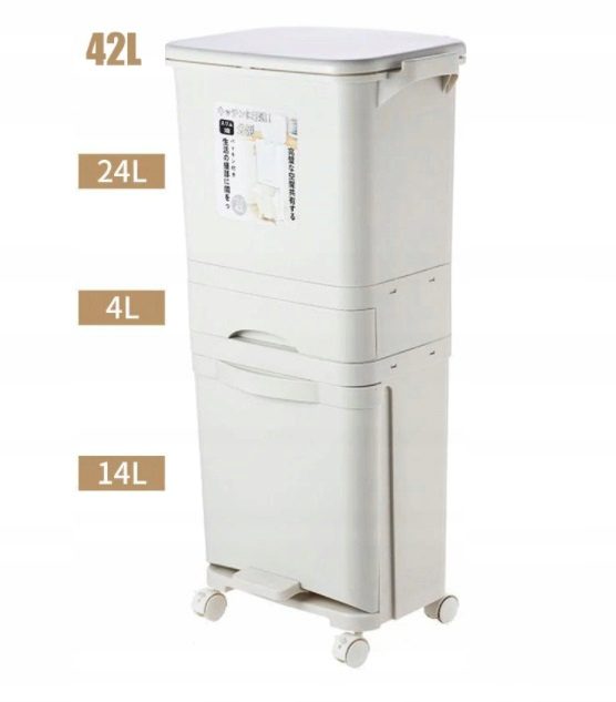 Šiukšliadėžė 42L