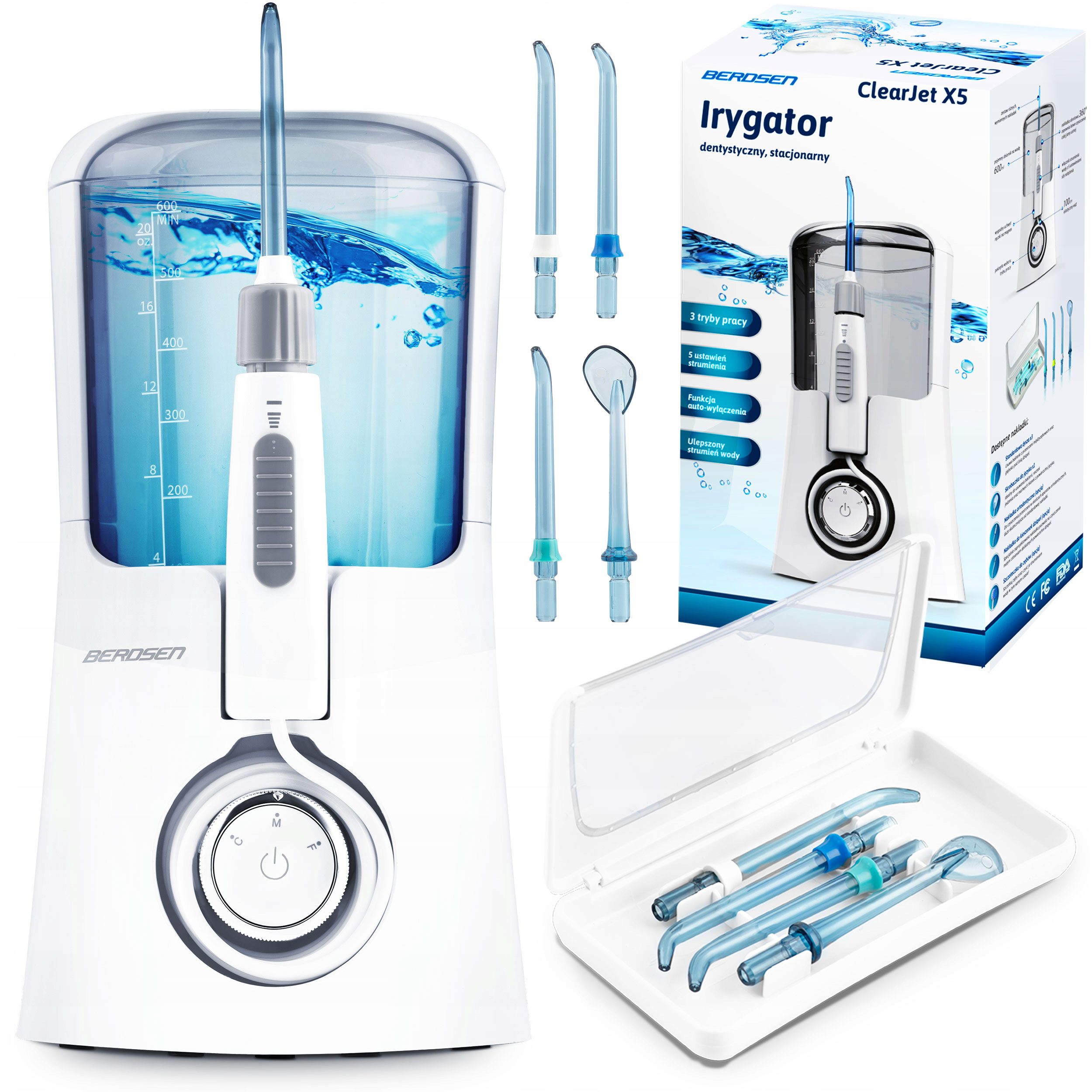 Burnos irigatorius BERDSEN ClearJet X5