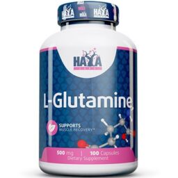 Haya Labs L-Glutamine 100 kaps. (L-Glutaminas)