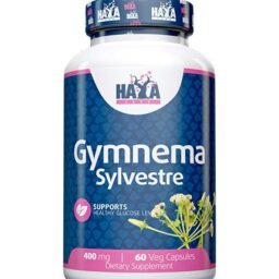 Haya Labs Gymnema Sylvestre (Miškinės pokštenės lapų ekstraktas) 60 kaps.