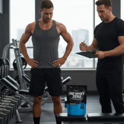 proteinas pradedantiems sportuoti BioTech Iso Whey Zero