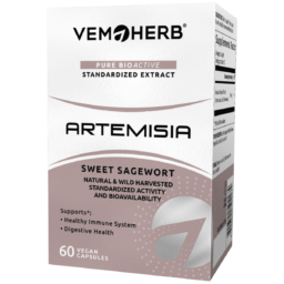 VemoHerb Artemisia 60 kapsulių – pelyno ekstraktas virškinimui
