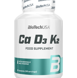 Biotech Ca D3 K2, 90 kaps