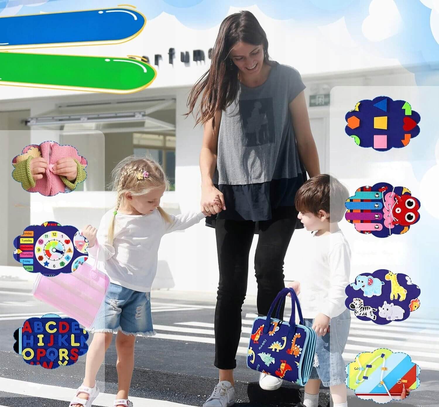 Sensorinis žaislas Aranee Busy Board