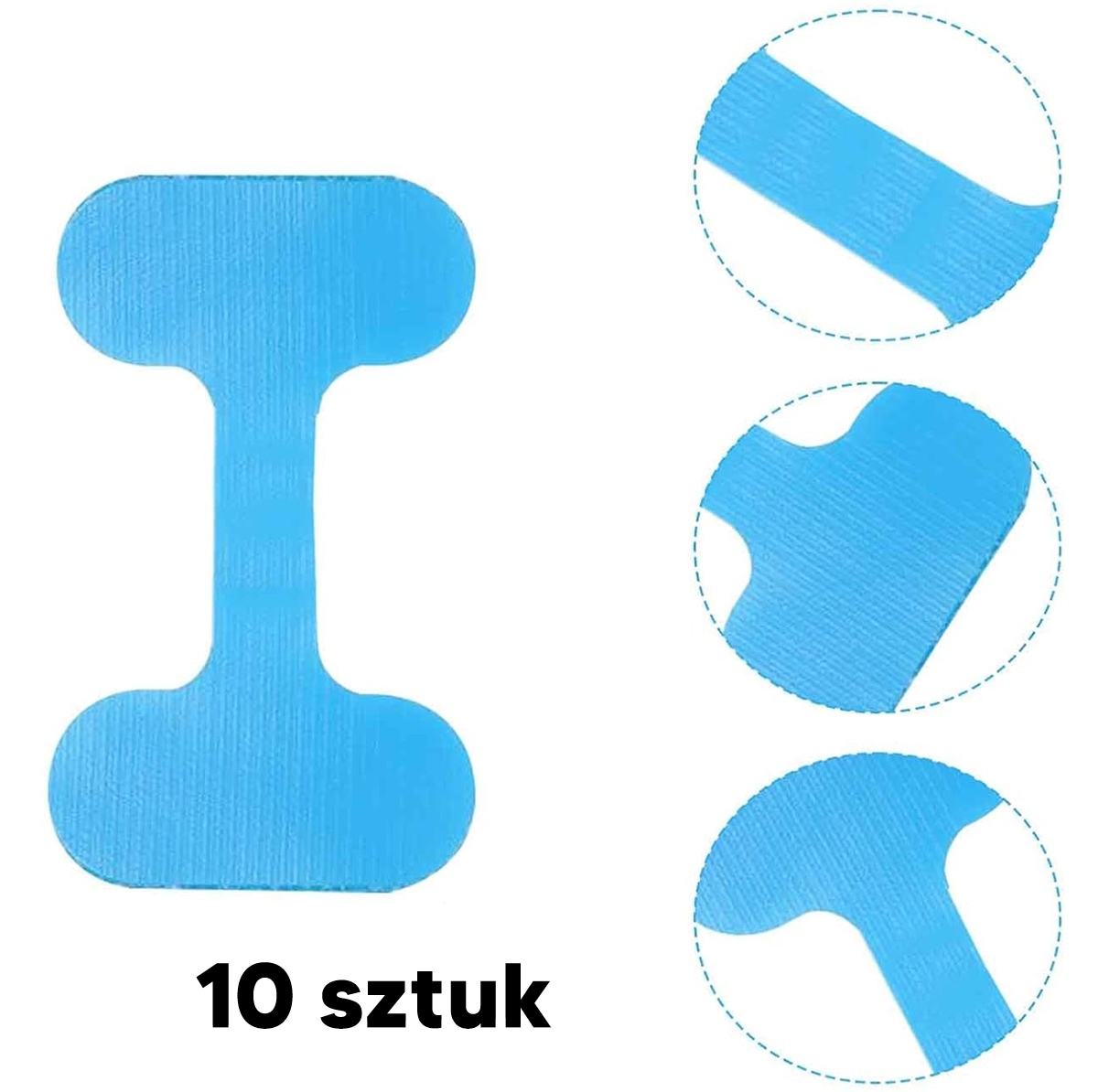 10vnt. Kabelių etikečių rinkinys kaina internetu