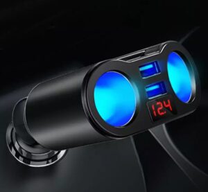 12V skirstytuvas su USB lizdais kaina internetu