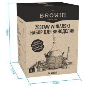 15L vyno gaminimo rinkinys kaina internetu